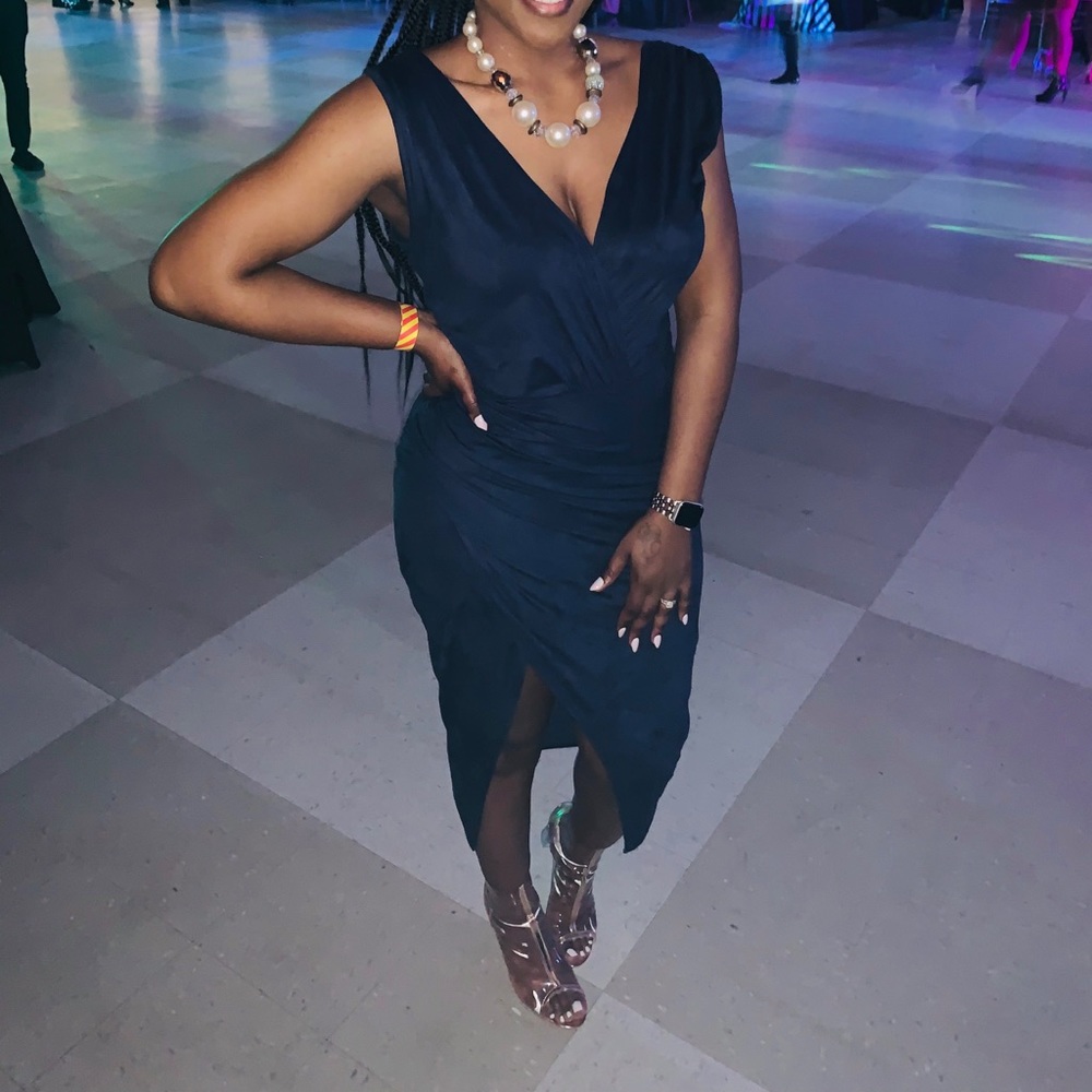 Fashion Nova wrap dress